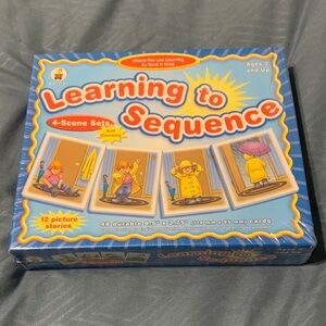 Learning to Sequence Kids Toy Set - Blue